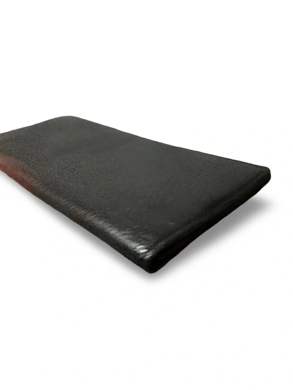 OLD WAY Genuine Black Pebbled Leather Long Continental Wallet - Excellent Condit